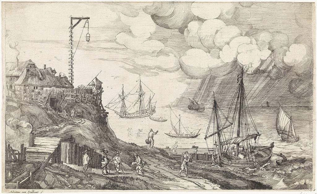 Navi prima della costa - Rijksmuseum Amsterdam